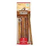 Natural Farm chicken-stuffed collagen stick close-up for long-lasting enrichment