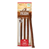 Natural Farm Collagen Chews 6-inch pack front view for long-lasting chewing and joint support.