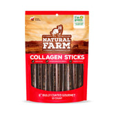 Natural Farm odor-free bully-coated sticks 6-inch pack for dogs