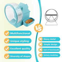 Nature Ann dual-ball-bearing silent wheel highlighting smooth, quiet operation for peaceful homes
