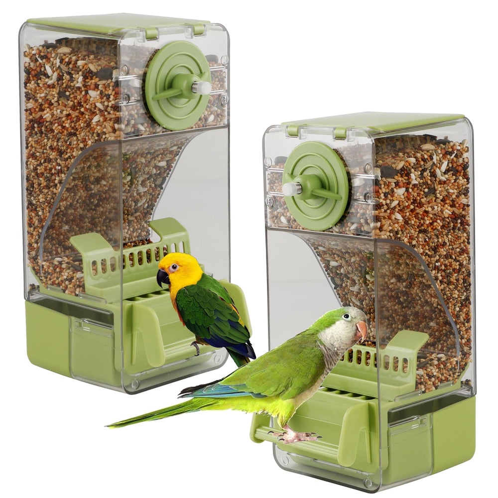 Nature Ann bird feeder top lid open for easy refilling and mess control