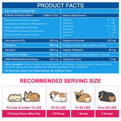 Nature Target probiotics bottle highlighting gut health support with 5 billion CFUs and 8 strains.
