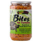 Nature Zone Bites for Tortoises 24oz jar with appetizing color promotes easy feeding