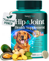 Natureflow hip joint dog chew-tablet supports daily mobility for active dogs