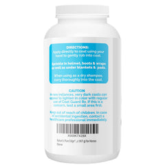 Nature's Pure Edge Coat Guard Rx horse coat close-up highlights deodorizing care