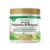 NaturVet Advanced Probiotics PB6 bottle supports sensitive stomachs in pets