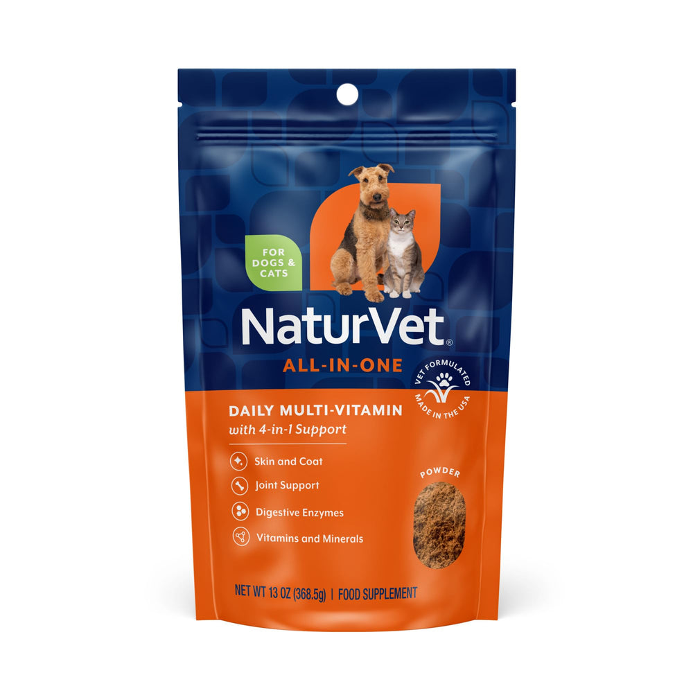 NaturVet All-in-One dog supplement hip joint support for mobility