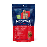NaturVet Aller-911 powder bottle demonstrates natural allergy support for dogs and cats.