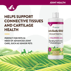 NaturVet ArthriSoothe-Gold MSM ingredient supporting joints