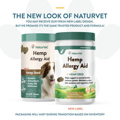 NaturVet dog soft chews close-up highlighting a palatable texture and relief potential.