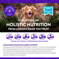 NaturVet Evolutions colostrum turmeric quercetin bromelain close-up of ingredients