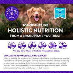 NaturVet Evolutions travel packaging shows stress-ready support