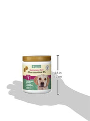 NaturVet Glucosamine DS Level 1 for active dogs and cats, supporting mobility.