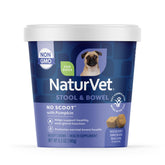 NaturVet No Scoot: gomitas suaves para perros, apoyo anal.