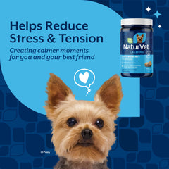 NaturVet Quiet Moments bacon and chicken flavor chews appealing to dogs