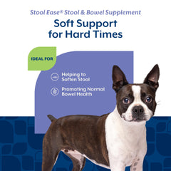 NaturVet Stool Ease flaxseed psyllium husk highlights key fiber ingredients