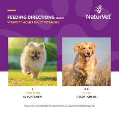 NaturVet VitaPet packaging front showing USA-made ingredients