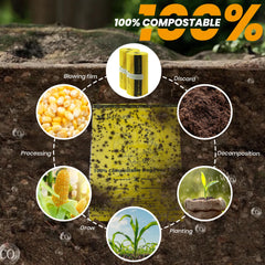 Natuural light corn scent helps control odors during bagging.