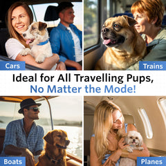 NausX easy swallow tablets dog pack demonstrating quick relief