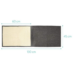Navaris 2X Cat Scratch Mats two-pack ready for sofa ends.