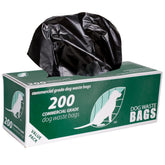 NBPWP Zero Waste USA bolsas para residuos caninos, 200 rollos, duraderas para estaciones.