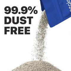 Neakasa mineral cat litter demonstrates odor-control action with coconut charcoal.