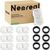 Neareal 6-pack replacement filters ready for quick changes in a multi-pet home