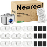 Neareal cat fountain filter 9-pack ready for quick, cost-efficient replacements.