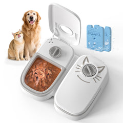 NeatenWise automatic feeder with 48-hour timer for scheduled meals.