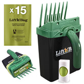 Neater Pet Brands Lift N’ Bag 2.0 scoop closeup shows sturdy, easy cleanup.