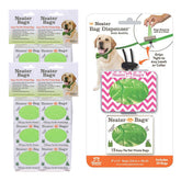 Neater Bags dispense like tissues for quick one-at-a-time use on walks.