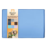 Neater Mat under bowls provides spill protection for clean floors.