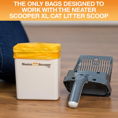 Neater Pet Brands Neater Scooper XL bags rolls for convenient restocking.
