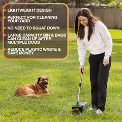 Neater Pet Lift N’ Bag 2.0 trap-door seal reduces odors between scoops.