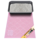 Neater Pets Neater Mat front view with deep litter-trapping grooves for cleaner floors.