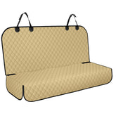 NECKORY backseat cover for dogs with waterproof layer protects upholstery during messy road trips