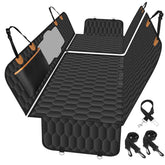 NECKORY dog back seat cover waterproof protects seats from dirt and spills