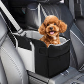 NECKORY portable dog car seat in compact design for secure small-dog travel