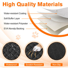 NECKORY SUV cargo liner bumper flap-protector shields edges from scratches.