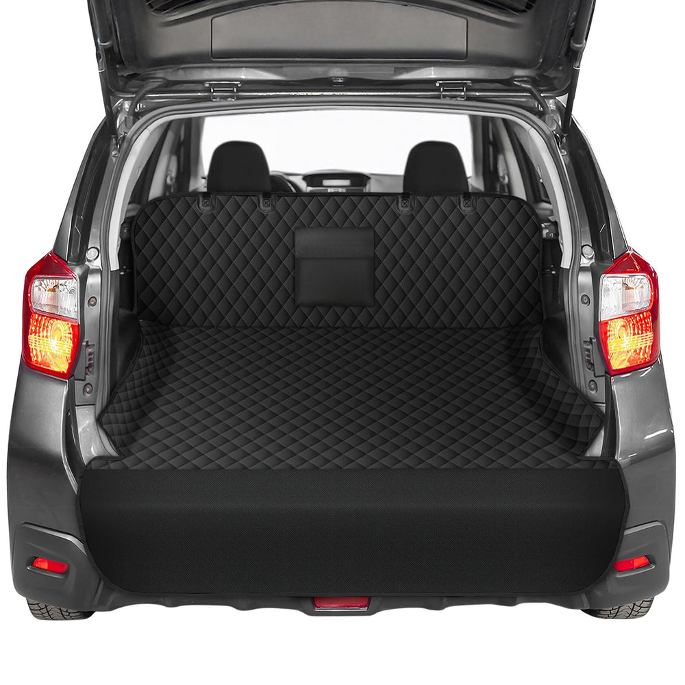 NECKORY SUV cargo liner waterproof-stitching protects cargo from spills.