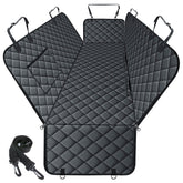 NECKORY Waterproof Dog Car Seat Cover back seat hammock protects upholstery from dirt and hair