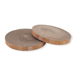 Necoichi Cat Scratcher Bowl Regular: cozy lounge for daily lounging and scratching.