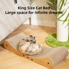 Nekosan cat scratcher bed easy to assemble with clear instructions and video.