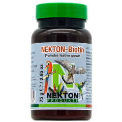 Nekton Bio Bird Feathering tube 75gm supports healthy plumage during molt.