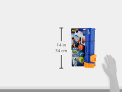 Nerf Dog Tennis Ball Blaster distance adjustment for garden play.