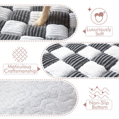 NestlyMoly dog bed one-piece construction in cozy fleece.