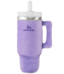 Nestpark tumbler parody dog toy in orchid purple for interactive play.