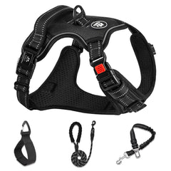 NESTROAD No Pull Harness side-dressing enables quick, low-stress fitting.