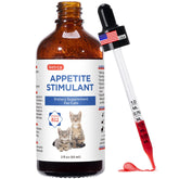 Netrca Cat Appetite B12 liquid bottle supports appetite and digestion in cats.