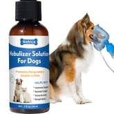 Netrca Natural Nebulizer Solution bottle with pour spout for easy dosing and gentle respiratory support.